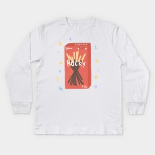 Choco Pocky! Kids Long Sleeve T-Shirt